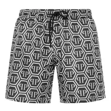 плавки-шорты с монограммой