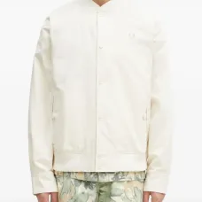 Куртка-рубашка с вышитым логотипом