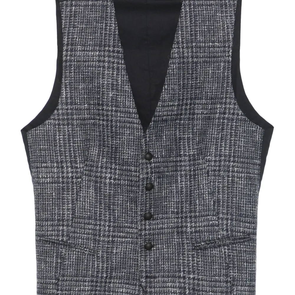 Жилет в клетку