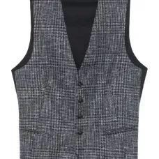Жилет в клетку