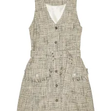 твидовое платье мини