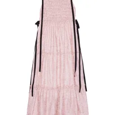 ярусное платье со сборками