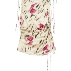 блузка с цветочным принтом