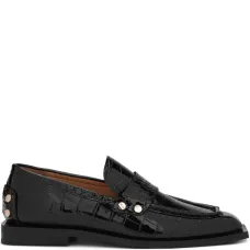 Лоферы с квадратным носком Лоферы с квадратным носком