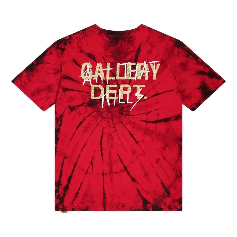 Футболка с принтом тай-дай