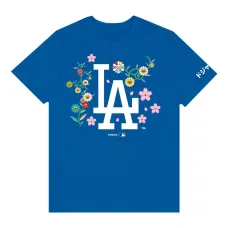 Футболка с цветочным принтом из коллаборации с LA Dodgers Футболка с цветочным принтом из коллаборации с LA Dodgers