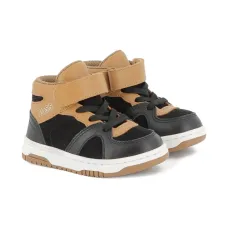 высокие кроссовки на липучках