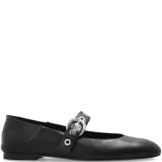 Балетки на плоской подошве