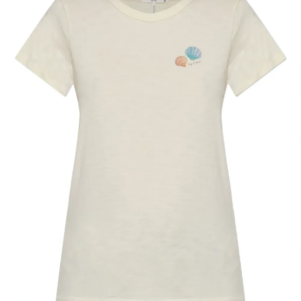 Футболка с круглым вырезом