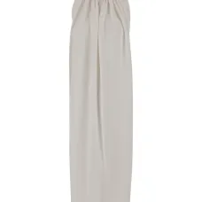 Платье миди с вырезом халтер