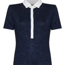 Двухцветная рубашка поло