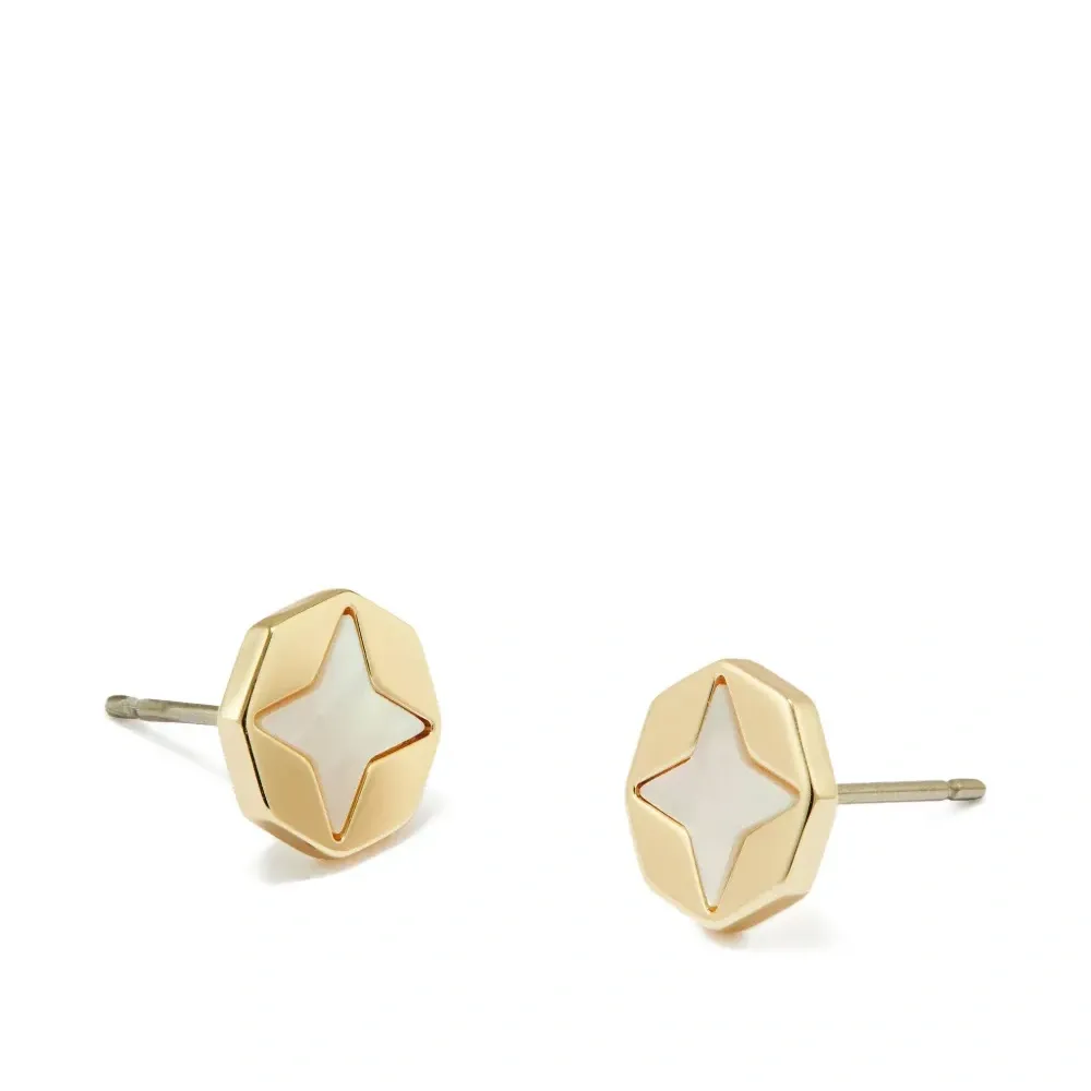 Серьги-гвоздики Mother of Pearl