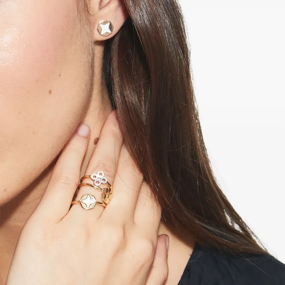 Серьги-гвоздики Mother of Pearl