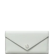 Кошелек-конверт из зернистой кожи