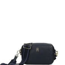 Сумка через плечо с тисненым логотипом