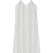 платье миди в полоску