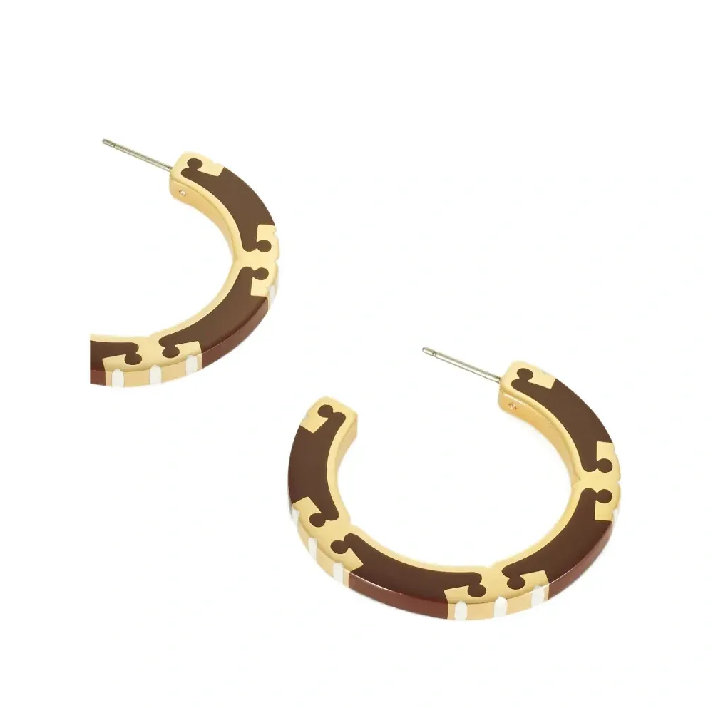 серьги-кольца T Stripe серьги-кольца T Stripe