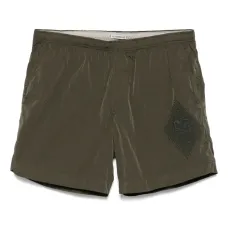 Плавки-шорты с вышитым логотипом