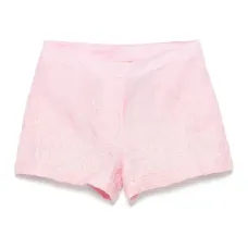 Шорты с цветочной вышивкой Шорты с цветочной вышивкой