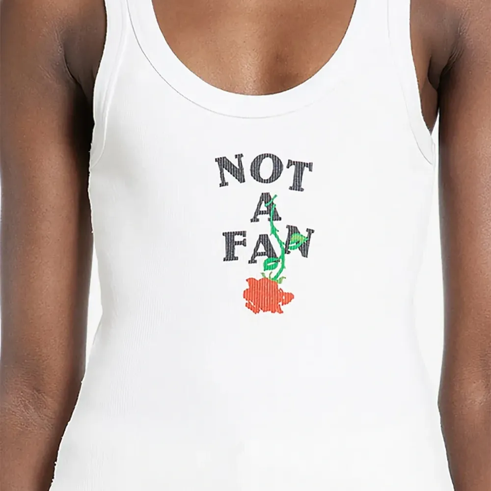 Топ на бретелях с принтом Tamara