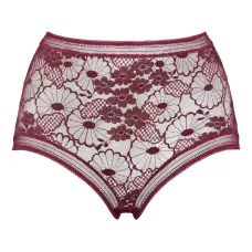 Кружевные трусы-брифы с завышенной талией