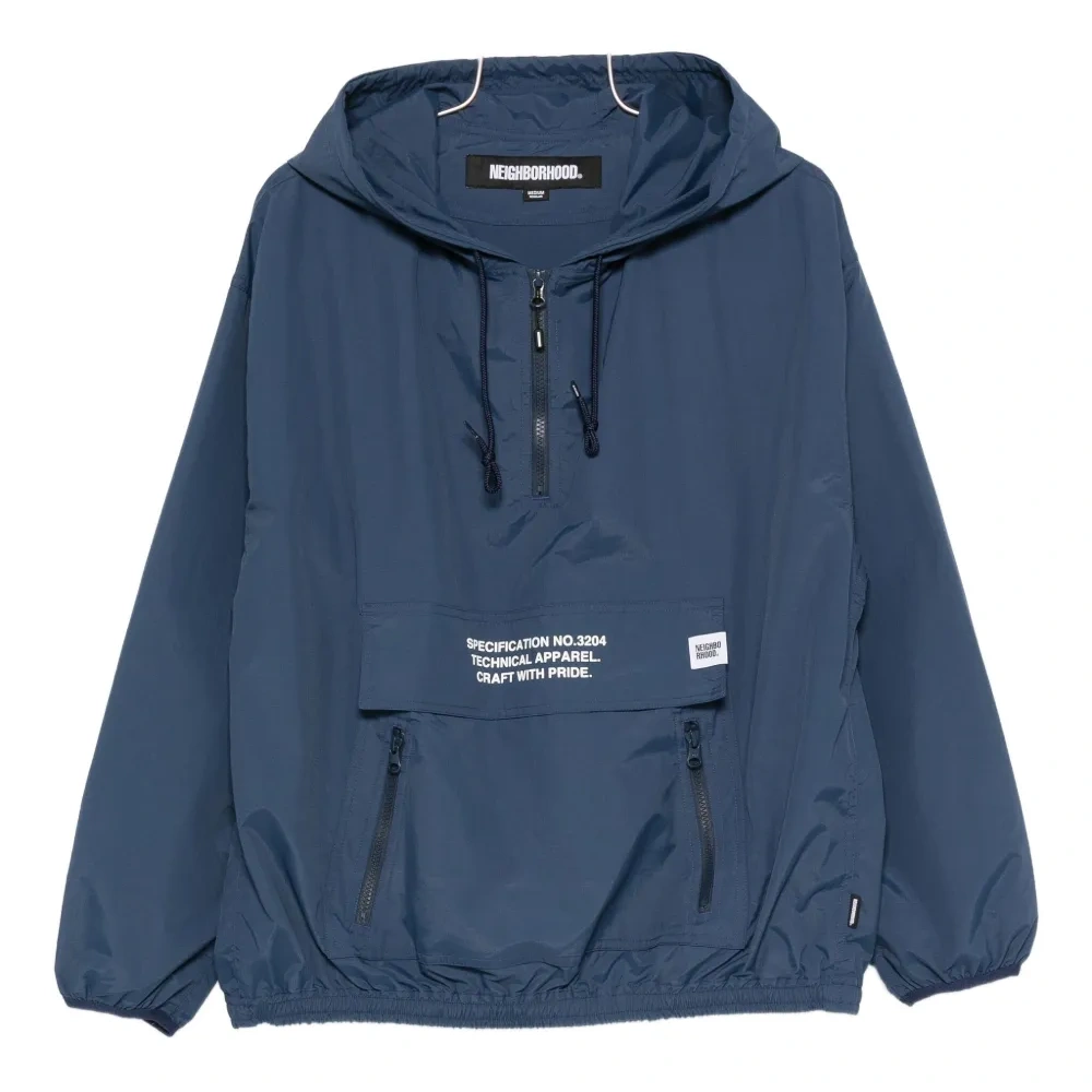 Анорак с капюшоном