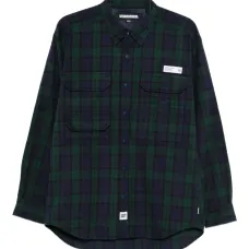 Рубашка в тартановую клетку