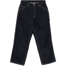 Джинсы с контрастной прострочкой