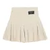 плиссированная мини-юбка