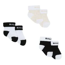 Комплект из четырех пар носков с логотипом