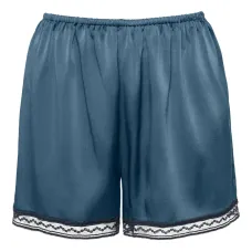 Шелковые пижамные шорты Pretty с кружевом