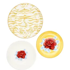 Indian Tiger plate set