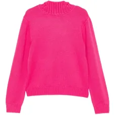 Свитер из шерсти мериноса с высоким воротником