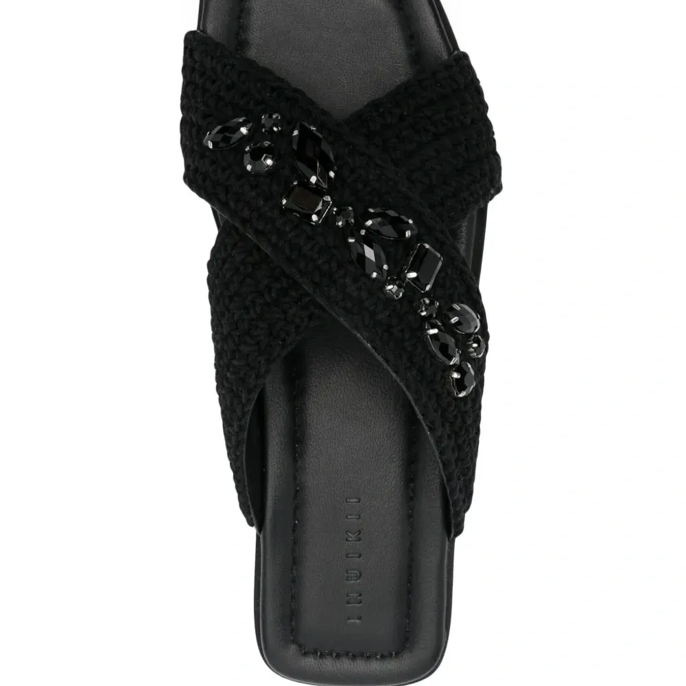 Шлепанцы с бисером