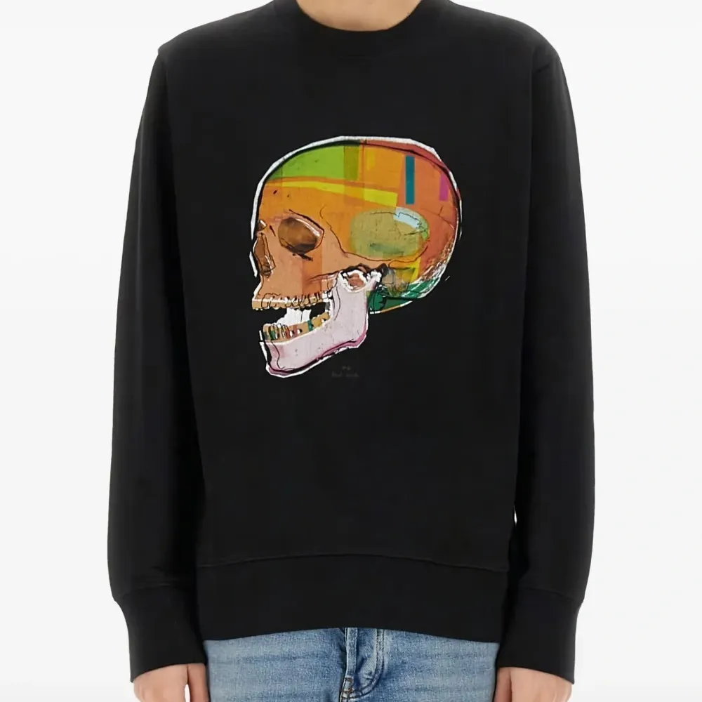 толстовка с принтом Skull толстовка с принтом Skull