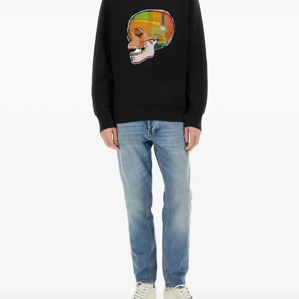 толстовка с принтом Skull толстовка с принтом Skull