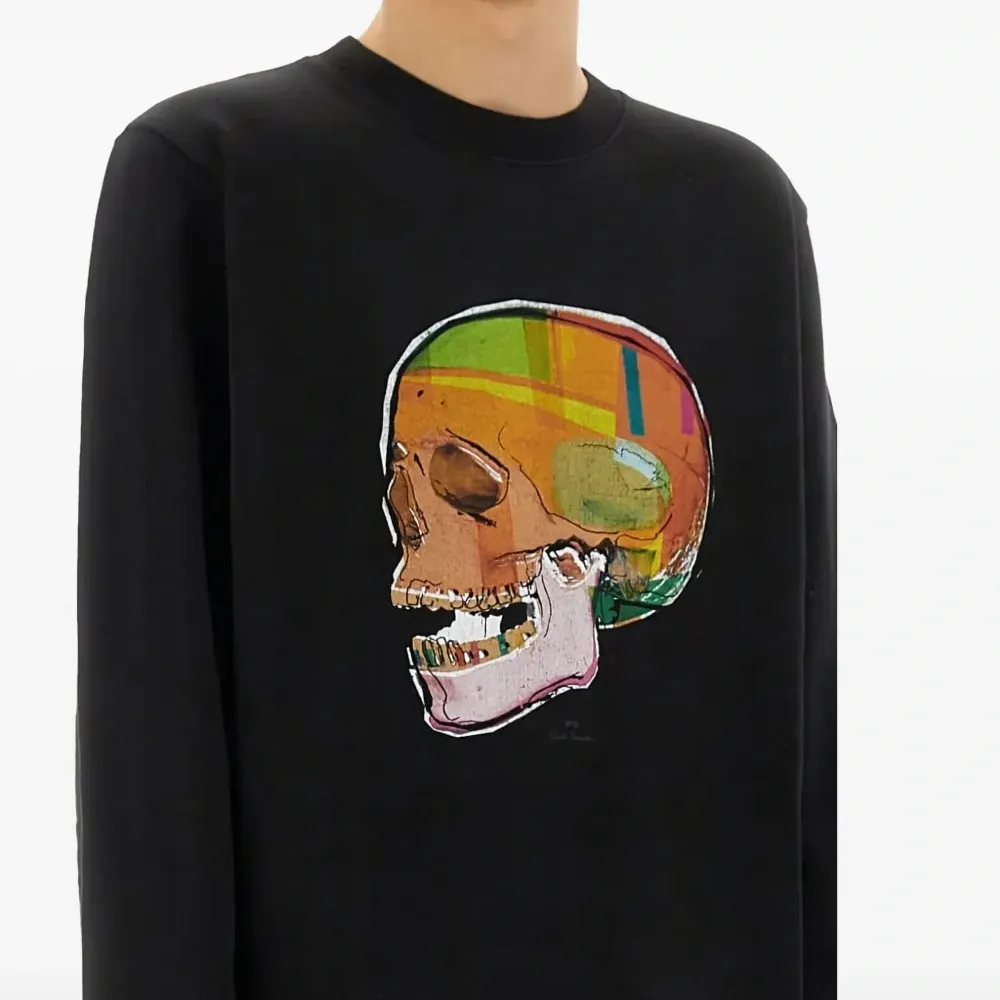 толстовка с принтом Skull толстовка с принтом Skull