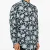 рубашка с цветочным принтом