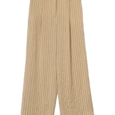 полосатые брюки со складками