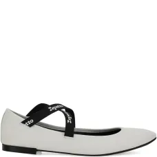 балетки с перекрестными ремешками