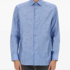 рубашка с узором пейсли рубашка с узором пейсли