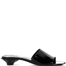 Кожаные мюли