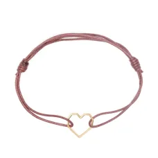 Колье Corazon из желтого золота