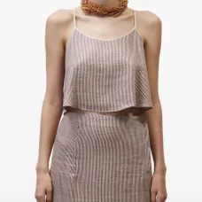 Топ в полоску