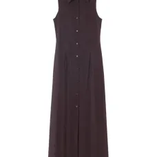 Платье макси без рукавов