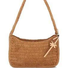Сумка на плечо из рафии Сумка на плечо из рафии