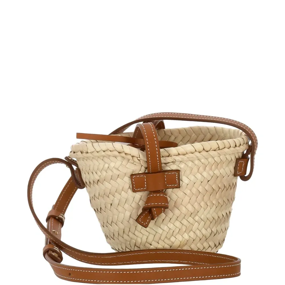 Сумка-тоут из рафии