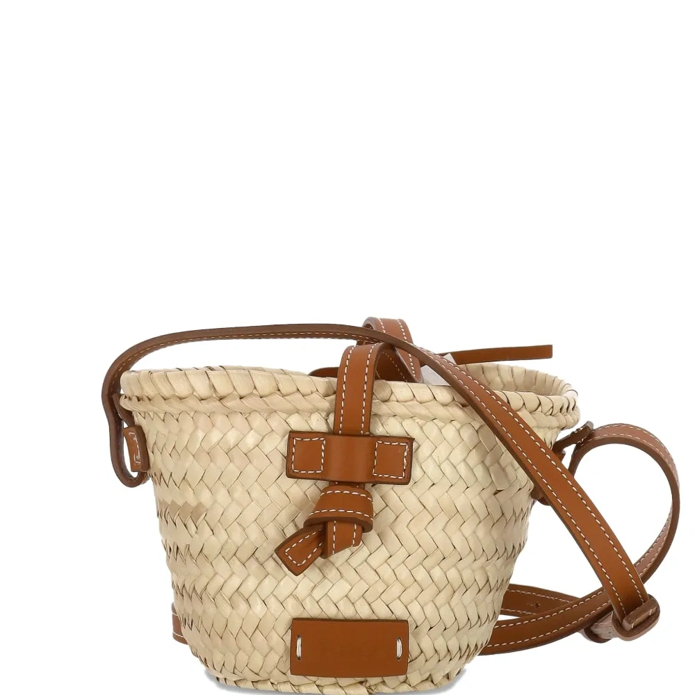 Сумка-тоут из рафии