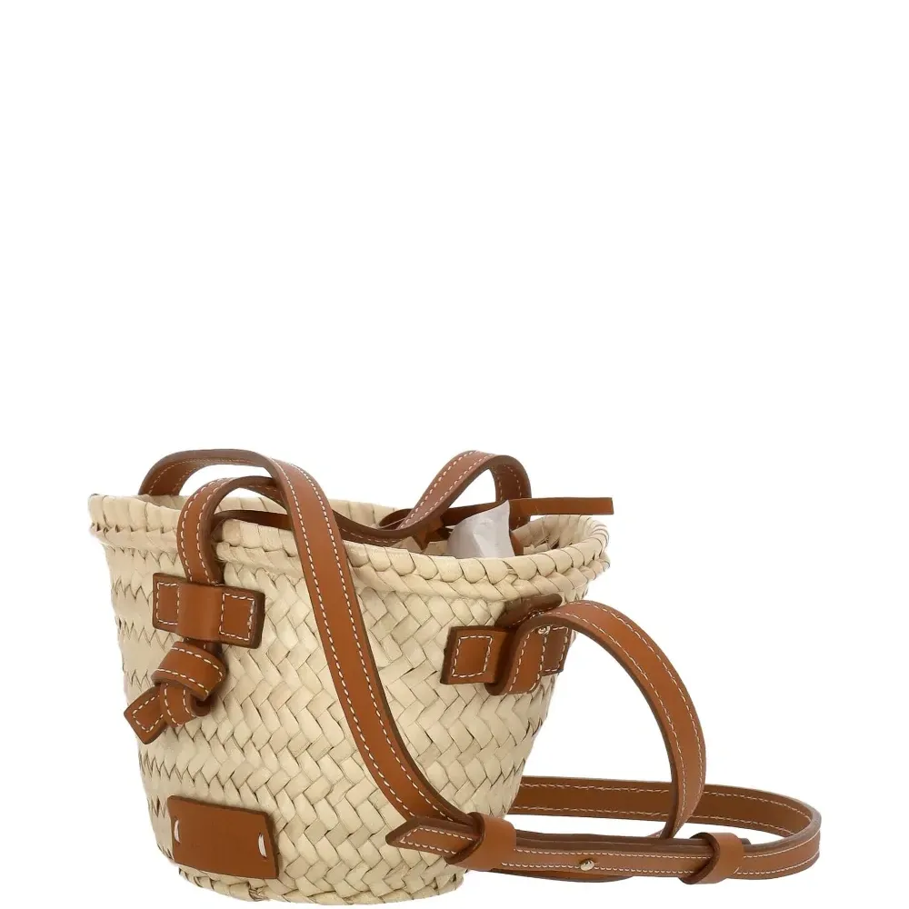 Сумка-тоут из рафии