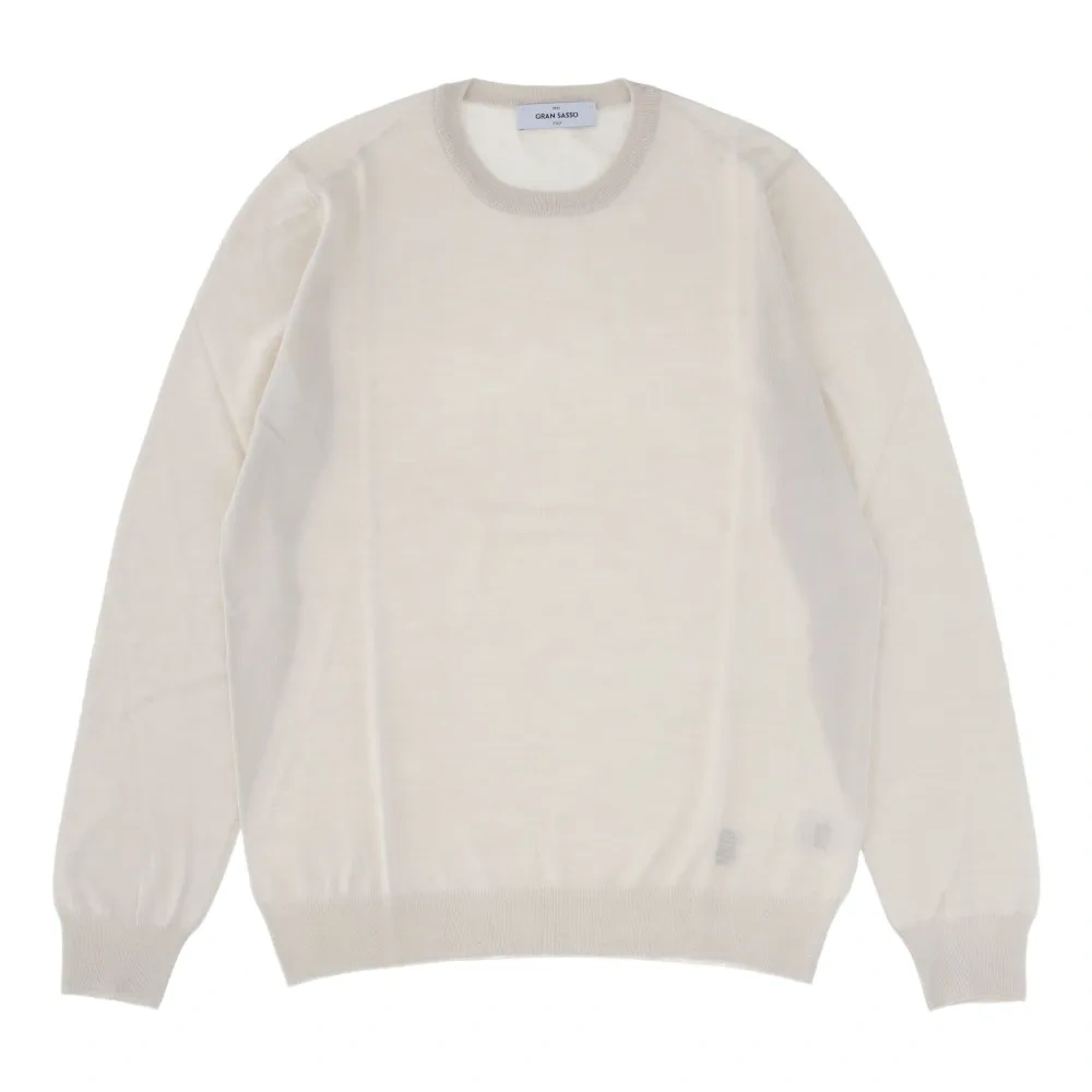 Свитер с круглым вырезом